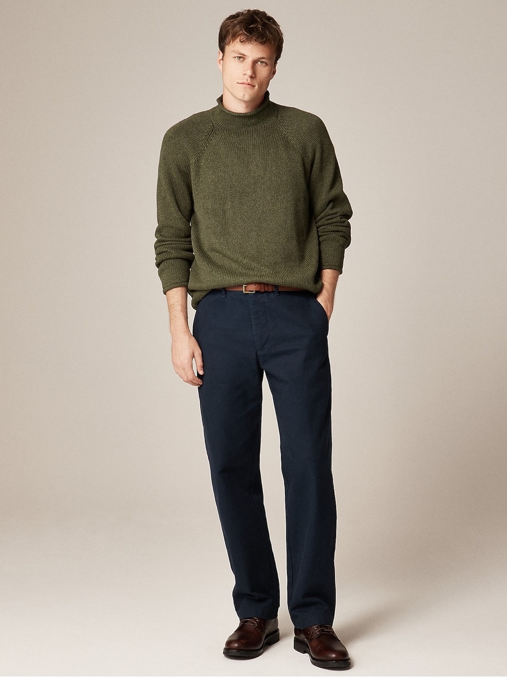 J.CREW 100% Wool Mockneck